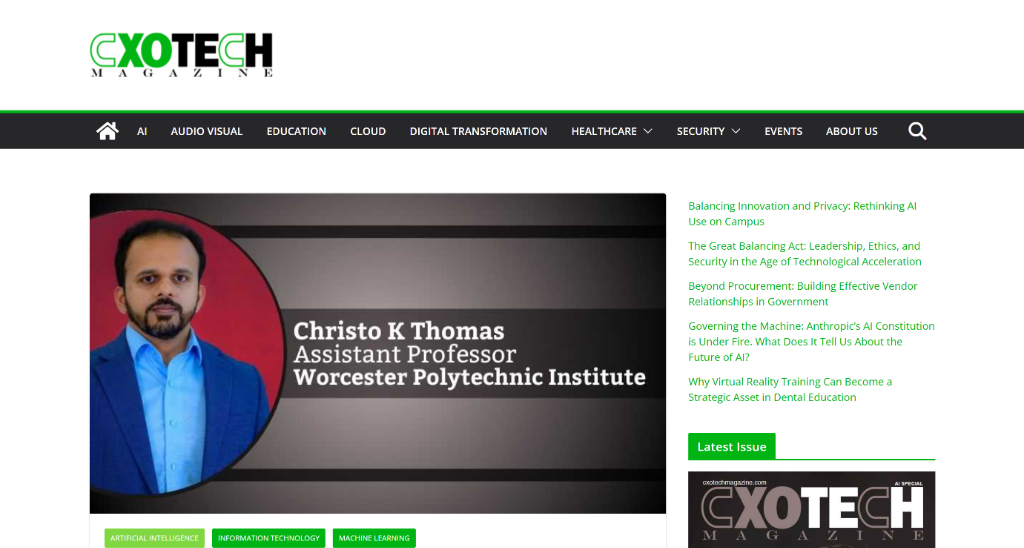 CXO Tech Magazine